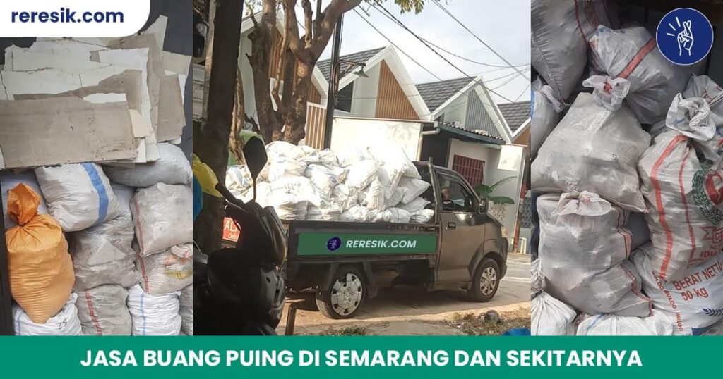 Jasa buang puing brangkal Semarang
