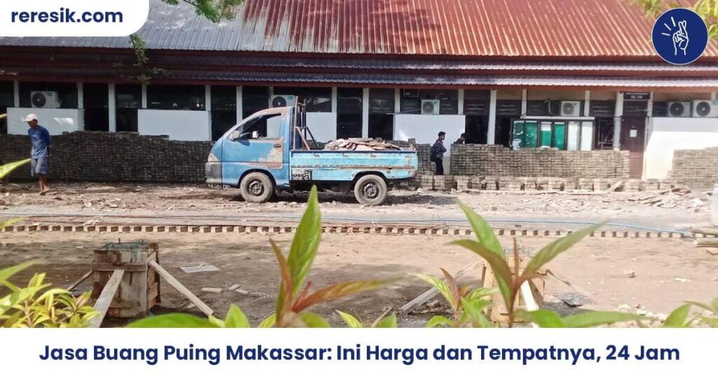 Jasa buang puing Makassar