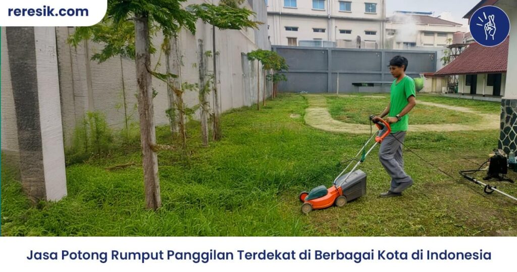 Jasa potong rumput panggilan