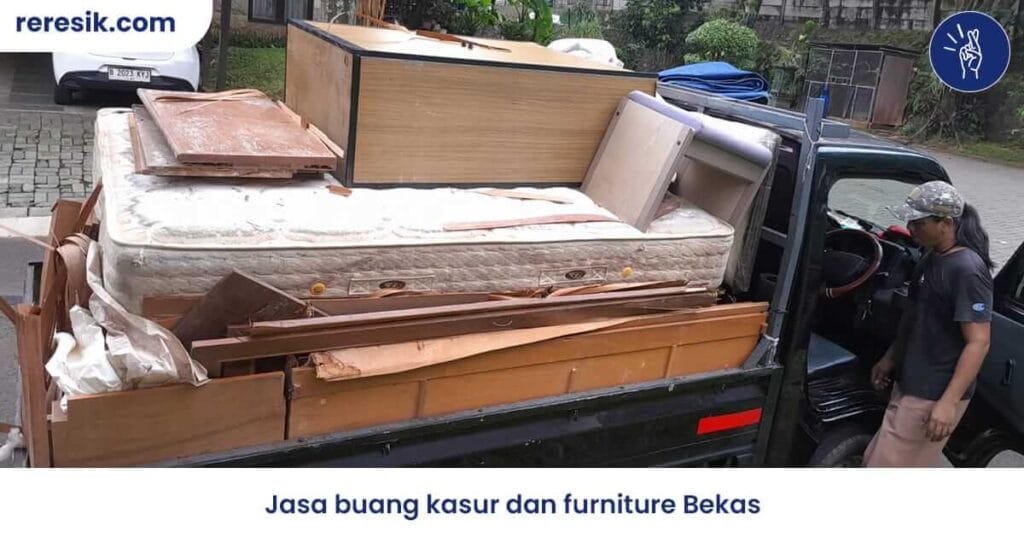 Jasa buang kasur dan furniture bekas di Cirebon