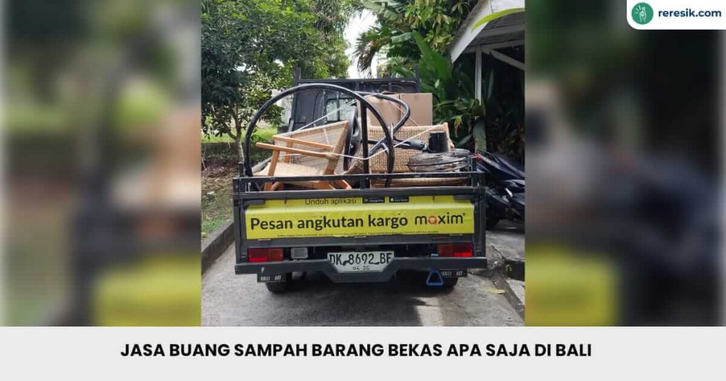 Jasa buang barang bekas: kasur, sofa, lemari, meja, kursi, kulkas, dan lainnya di Bali