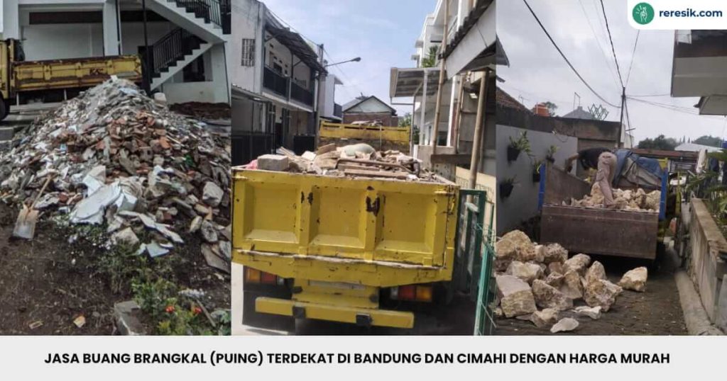 Jasa buang brangkal (puing) Bandung dan Cimahi