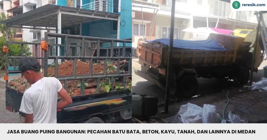 Jasa buang puing Medan