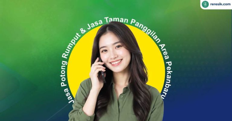 Jasa potong rumput dan jasa perawatan taman di Pekanbaru